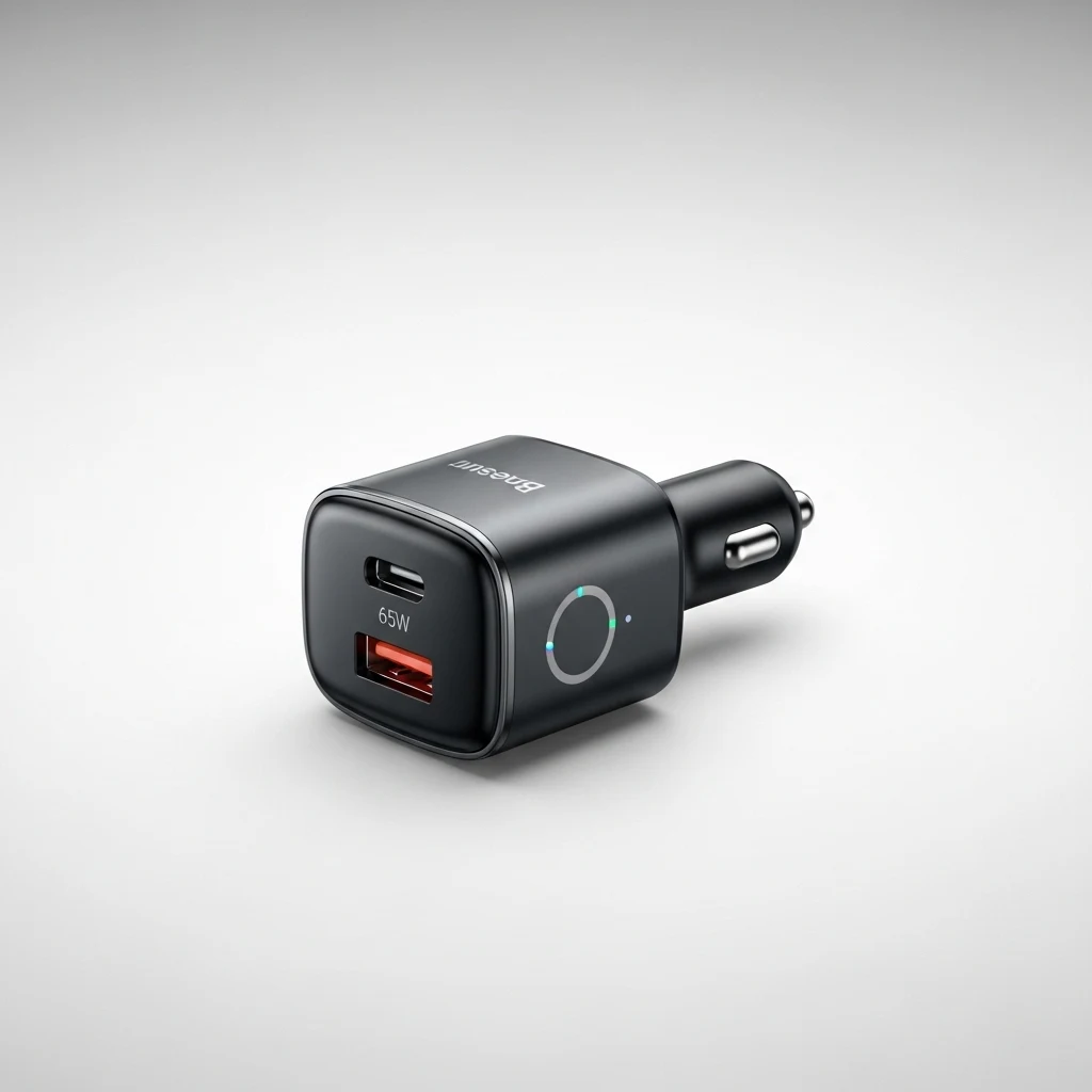 Baseus 65W car charger image 2