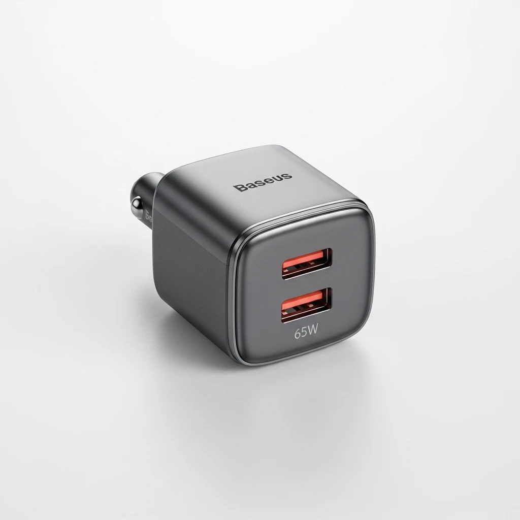 Baseus 65W car charger image 3