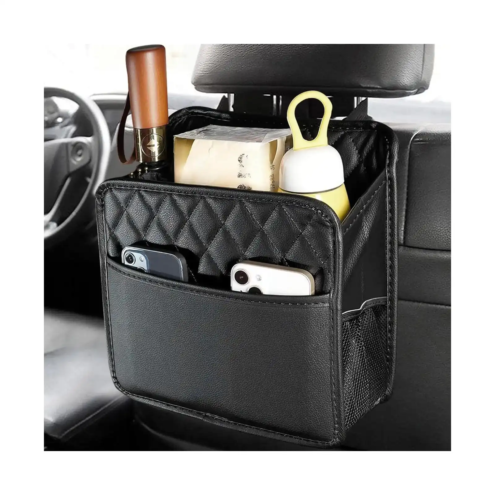 Blulaxa car seat back organizer image 3